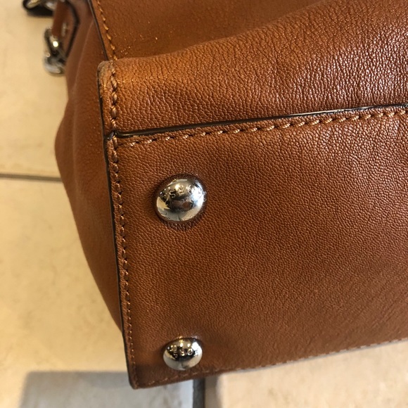 Michael Kors Hamilton Brown/Caramel Handbag -Tote - Picture 6 of 16